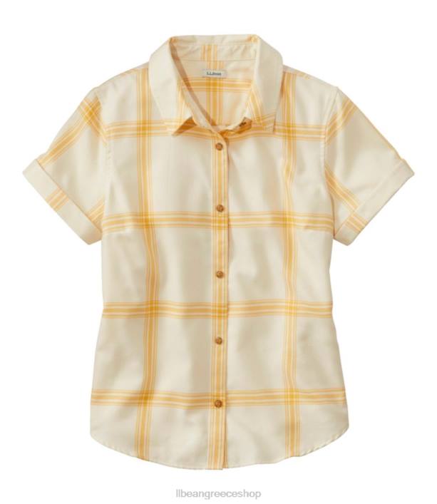 γυναίκες Πουκάμισο από μαλακό twill 6PHT3509 LLBean είδη ένδυσης χρυσαυγίτης