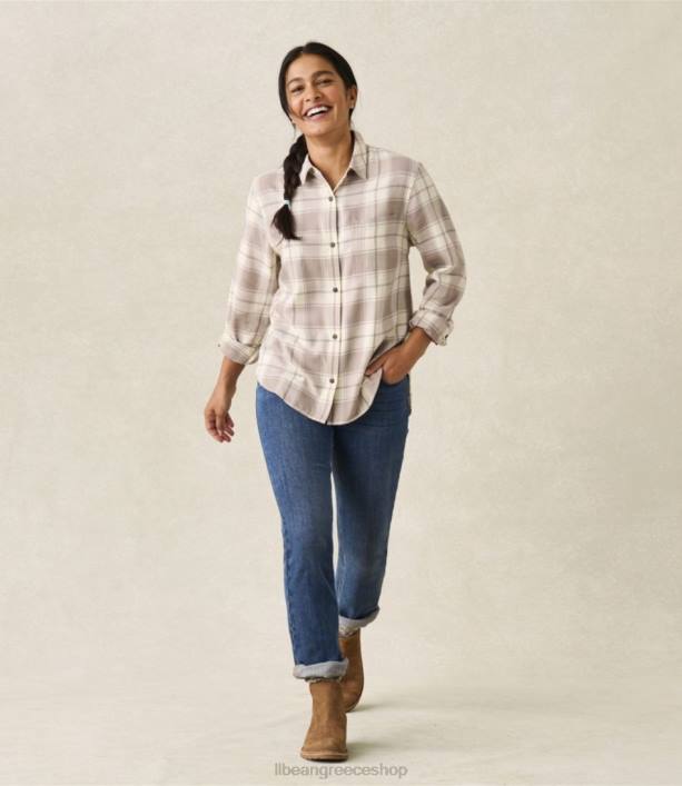 γυναίκες Πουκάμισο από μαλακό twill 6PHT6979 LLBean είδη ένδυσης χρυσαυγίτης