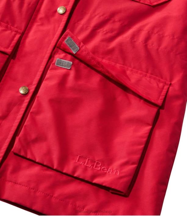 γυναίκες αυθεντικό baxter State parka \82 6PHT927 LLBean εξωτερικά ενδύματα σκούρο κόκκινο