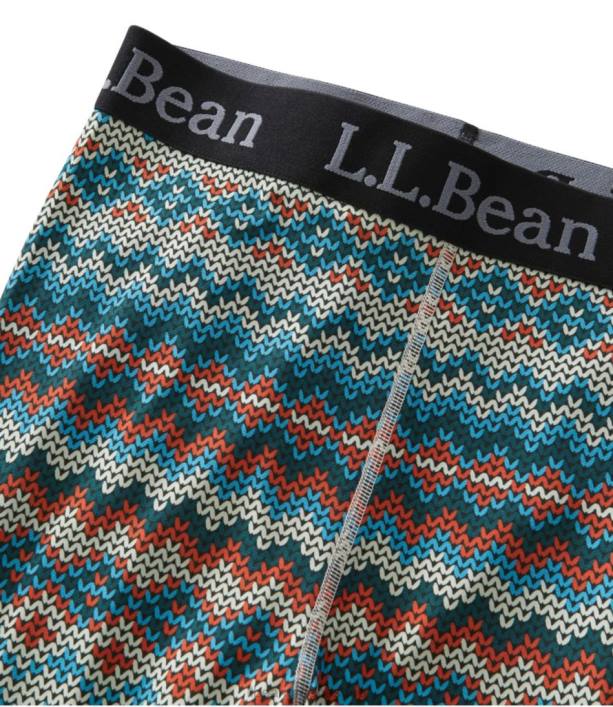 γυναίκες ελαφρύ παντελόνι βάσης 6PHT604 LLBean είδη ένδυσης σκούρο μαύρο σκανδιναβικό τύπωμα