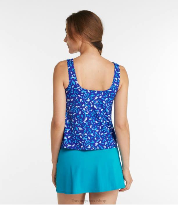 γυναίκες μαγιό beansport 6PHT6442 LLBean είδη ένδυσης κλασικές γαλάζιες πινελιές