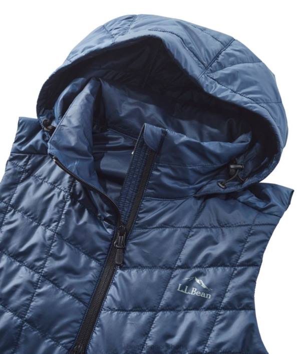 γυναίκες μακρύ γιλέκο primaloft packaway 6PHT5088 LLBean εξωτερικά ενδύματα τριαντάφυλλο πλύσιμο