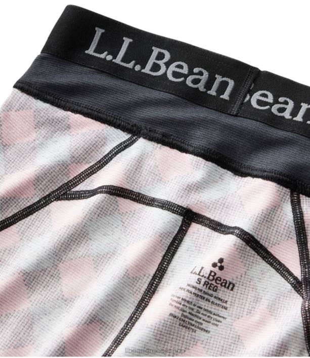 γυναίκες μεσαίο παντελόνι βάσης 6PHT808 LLBean είδη ένδυσης σκούρο κόκκινο βουβαλίσιο καρό