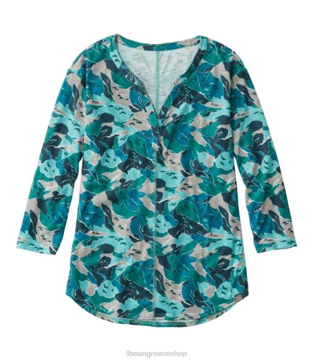 βαθύ τιρκουάζ camo