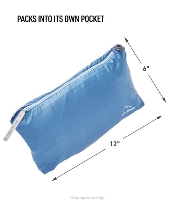 γυναίκες μπουφάν primaloft packaway με κουκούλα 6PHT5064 LLBean εξωτερικά ενδύματα σκούρο θαλασσινό μπλε