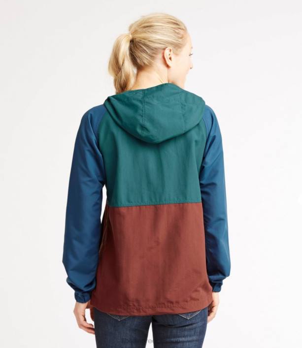 γυναίκες ορεινό κλασικό άνορακ 6PHT7044 LLBean εξωτερικά ενδύματα Μπλε/ίριδα μοβ