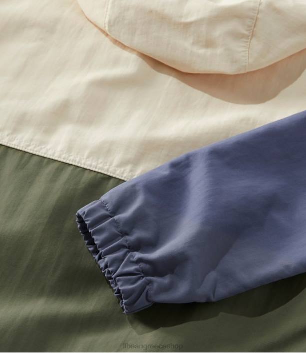 γυναίκες ορεινό κλασικό άνορακ 6PHT825 LLBean εξωτερικά ενδύματα φυσικό/μεταλλικό μπλε