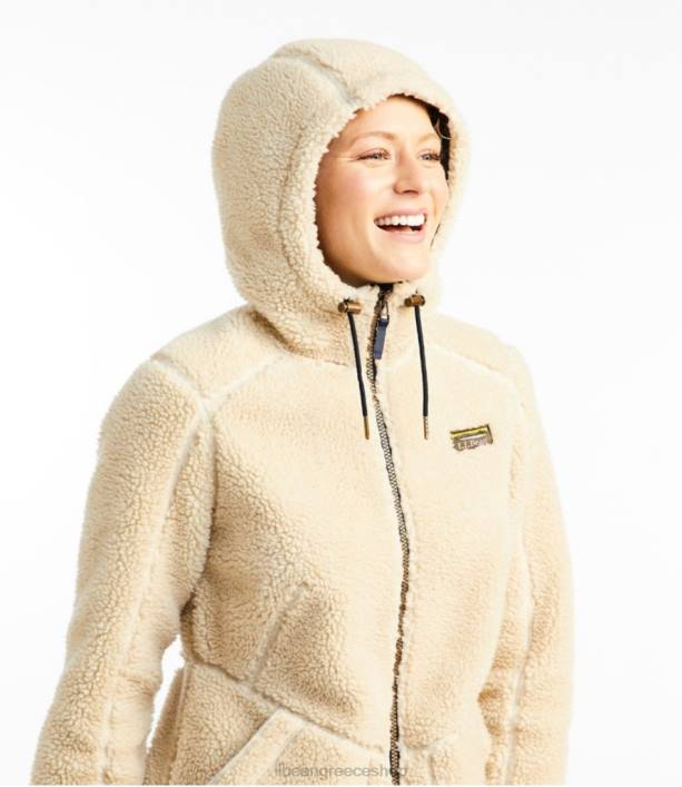 γυναίκες παλτό από φλις σωρό βουνού 6PHT833 LLBean εξωτερικά ενδύματα σκετος ΚΑΦΕΣ