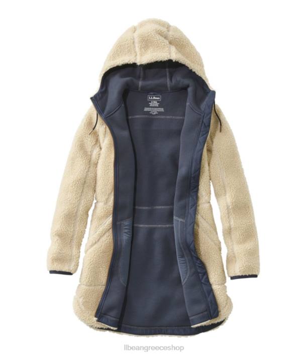 γυναίκες παλτό από φλις σωρό βουνού 6PHT833 LLBean εξωτερικά ενδύματα σκετος ΚΑΦΕΣ