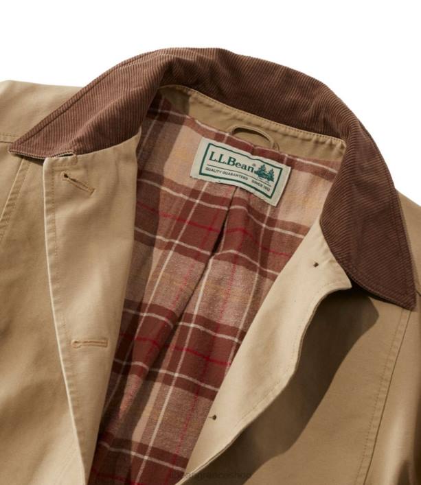 γυναίκες παλτό αχυρώνα adirondack 6PHT831 LLBean εξωτερικά ενδύματα σκούρο χακί