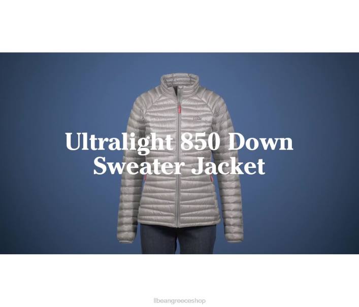 γυναίκες πολύ ελαφρύ πουλόβερ 850 6PHT3619 LLBean εξωτερικά ενδύματα σιωπηλό μωβ