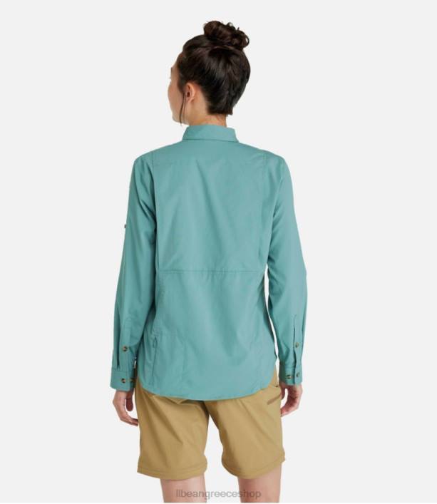 γυναίκες πουκάμισο με τροπικά ρούχα 6PHT6119 LLBean είδη ένδυσης χαλαζίας λάπις