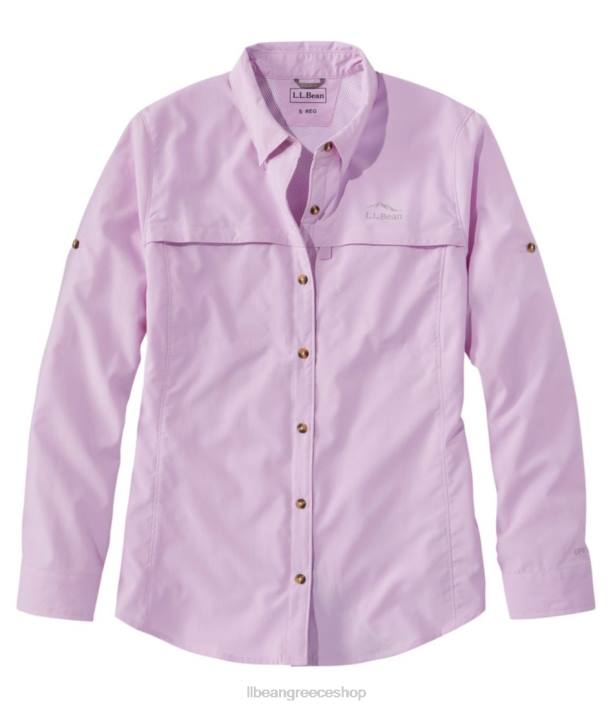 γυναίκες πουκάμισο με τροπικά ρούχα 6PHT6709 LLBean είδη ένδυσης πασχαλιά του βουνού