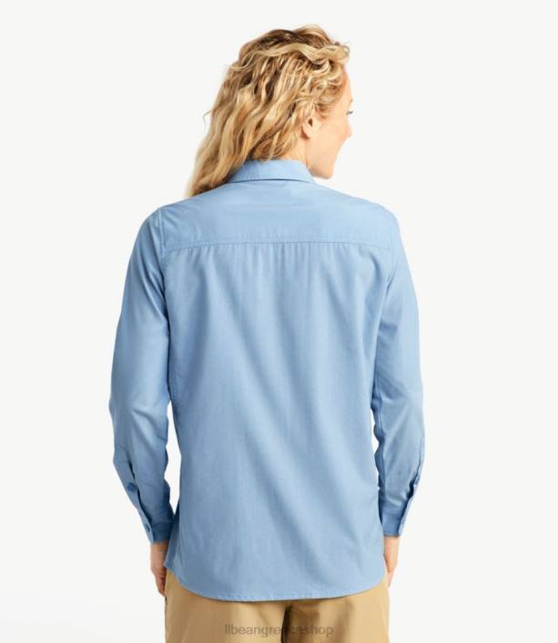 γυναίκες πουκάμισο χωρίς πτήσεις 6PHT4803 LLBean είδη ένδυσης δίκαιη ακουα