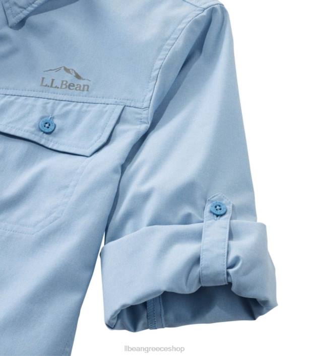 γυναίκες πουκάμισο χωρίς πτήσεις 6PHT4803 LLBean είδη ένδυσης δίκαιη ακουα