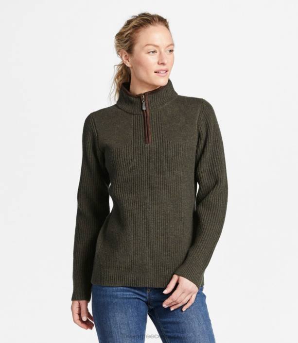 γυναίκες πουλόβερ υδρόβιων πτηνών 6PHT3536 LLBean εξοπλισμός εξωτερικού χώρου σαμούρι