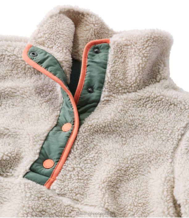 γυναίκες πουλόβερ φλις sherpa 6PHT7008 LLBean είδη ένδυσης αντίκα χρυσό