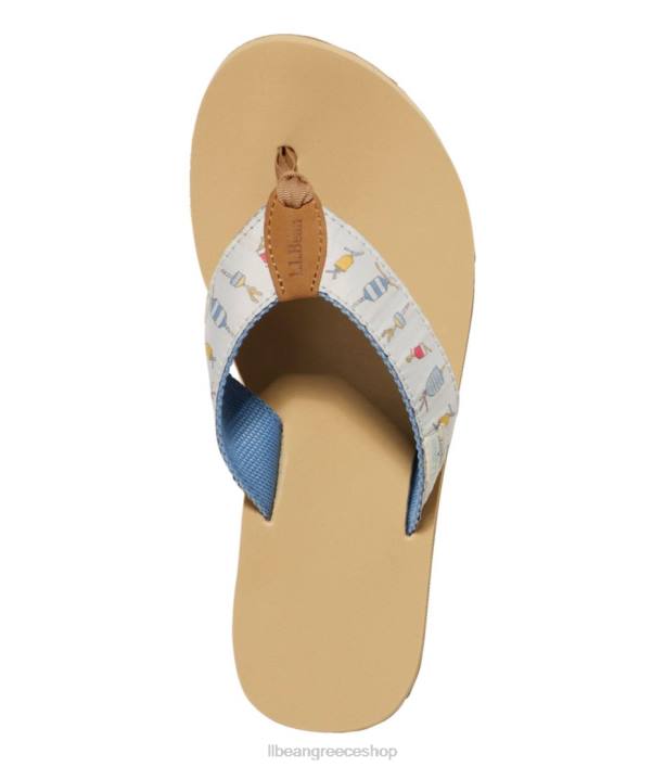 γυναίκες σαγιονάρες Maine Isle 6PHT5181 LLBean είδη υπόδησης γαλαζοπράσινος αστακός