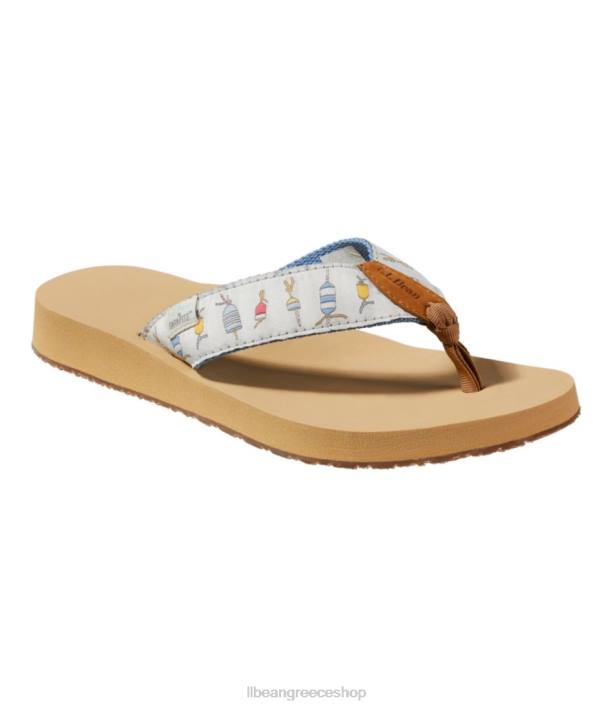 γυναίκες σαγιονάρες Maine Isle 6PHT5181 LLBean είδη υπόδησης γαλαζοπράσινος αστακός