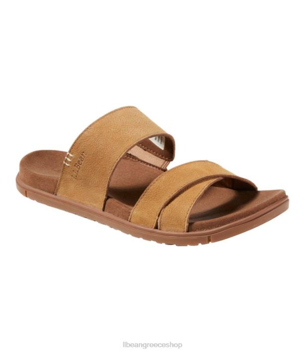 γυναίκες σανδάλια με λουράκια 6PHT993 LLBean είδη υπόδησης μελί καφέ