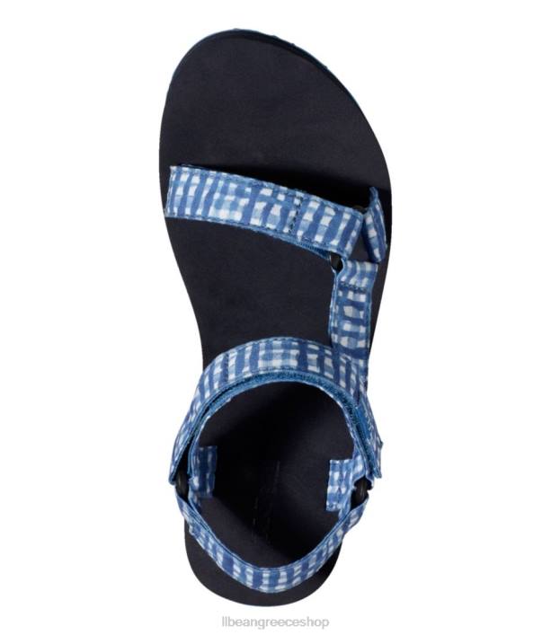 γυναίκες σανδάλια τεσσάρων πόντων Maine Isle 6PHT3771 LLBean είδη υπόδησης θαλάσσιο μπλε τζίντζαμ