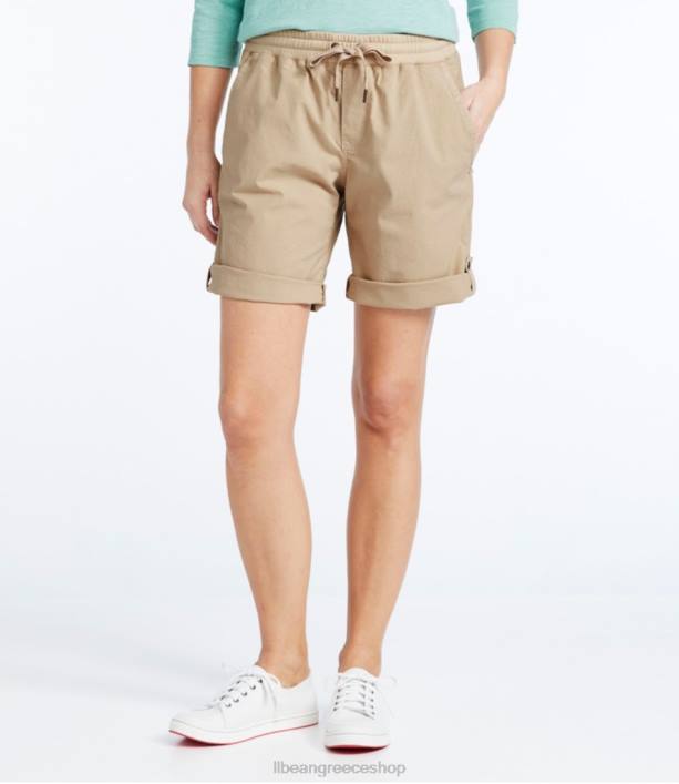 γυναίκες τεντωμένο σορτς ripstop pull-on 6PHT4726 LLBean είδη ένδυσης καπνιστή μοβ