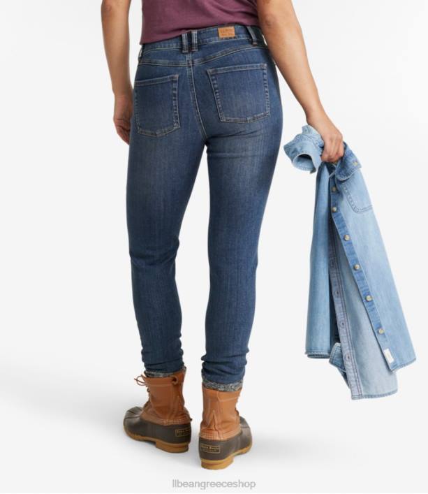γυναίκες τζιν beanflex 6PHT4837 LLBean είδη ένδυσης ελαφρύ λουλακί