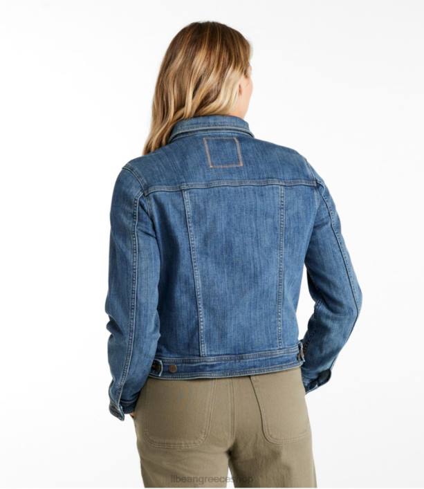 γυναίκες τζιν μπουφάν beanflex 6PHT866 LLBean εξωτερικά ενδύματα λιθολυμένη