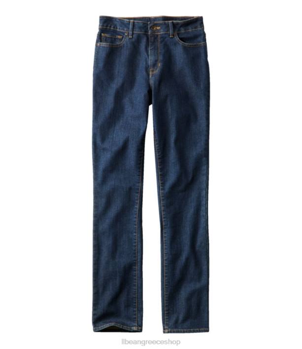 γυναίκες τζιν σε αληθινό σχήμα 6PHT3197 LLBean είδη ένδυσης λιθολυμένη