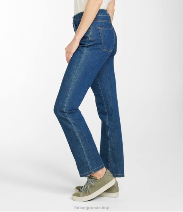 γυναίκες τζιν σε αληθινό σχήμα 6PHT59 LLBean είδη ένδυσης πλυμένο λουλακί