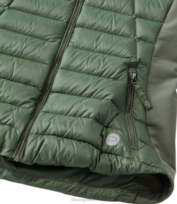γυναίκες υβριδικό μπουφάν χωρίς όρια 6PHT881 LLBean εξωτερικά ενδύματα σκούρο μαύρο