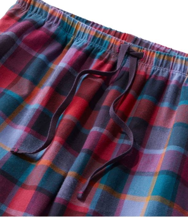 γυναίκες φανελένιο παντελόνι ύπνου 6PHT6552 LLBean είδη ένδυσης τούβλο sienna