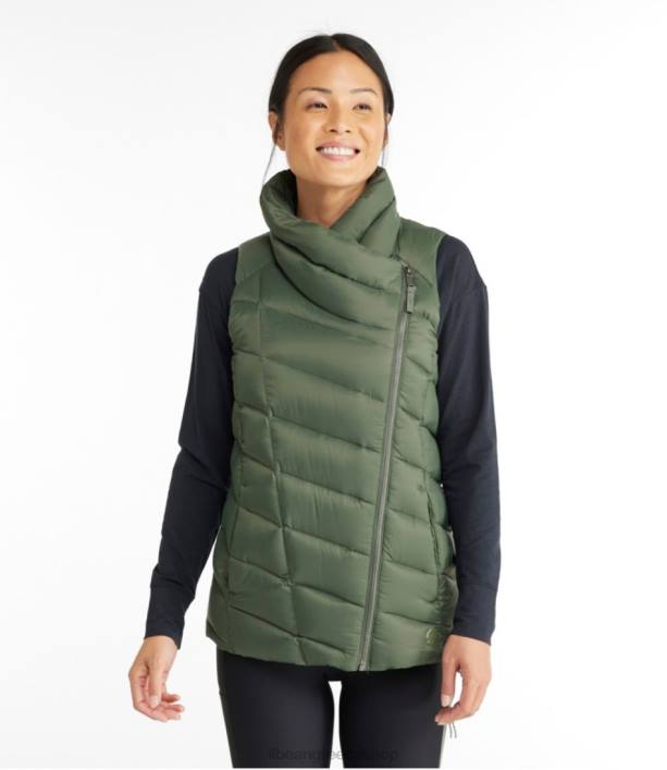 γυναίκες φουσκωτό γιλέκο χωρίς όρια 6PHT6055 LLBean εξωτερικά ενδύματα θυμάρι