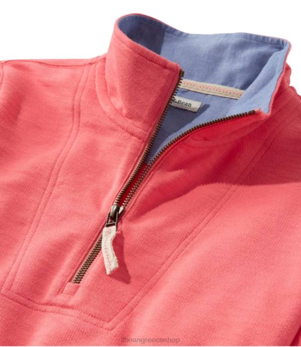 γυναίκες φούτερ από οργανικό βαμβάκι 6PHT5832 LLBean είδη ένδυσης άσπρο