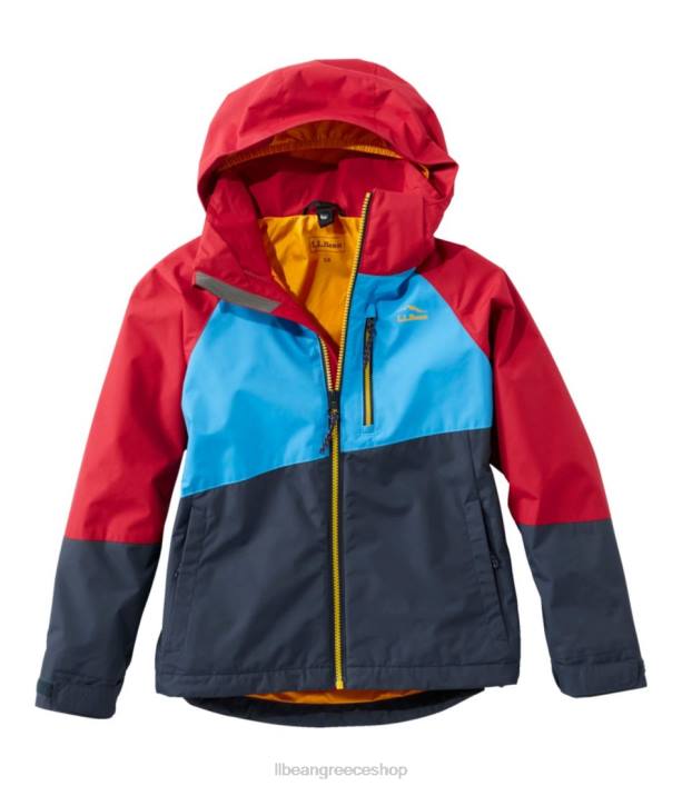 παιδιά Μπουφάν 3 σε 1 με φλις επένδυση 6PHT882 LLBean εξωτερικά ενδύματα σκιά του δάσους/πράσινο γκαζόν