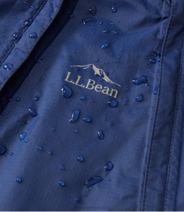 παιδιά βροχόπτωση 6PHT872 LLBean εξωτερικά ενδύματα σκούρο βασιλικό μπλε