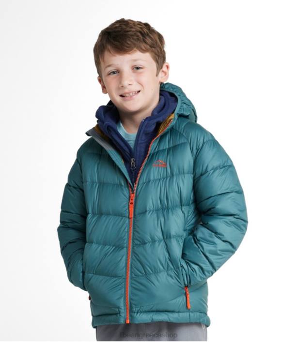 παιδιά εξαιρετικά ελαφρύ τζάκετ 650 6PHT7060 LLBean εξωτερικά ενδύματα ζωηρό κόκκινο