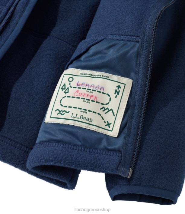 παιδιά κλασικό fleece για βρέφη και βουνό 6PHT3413 LLBean εξωτερικά ενδύματα βαθύ ζαφείρι