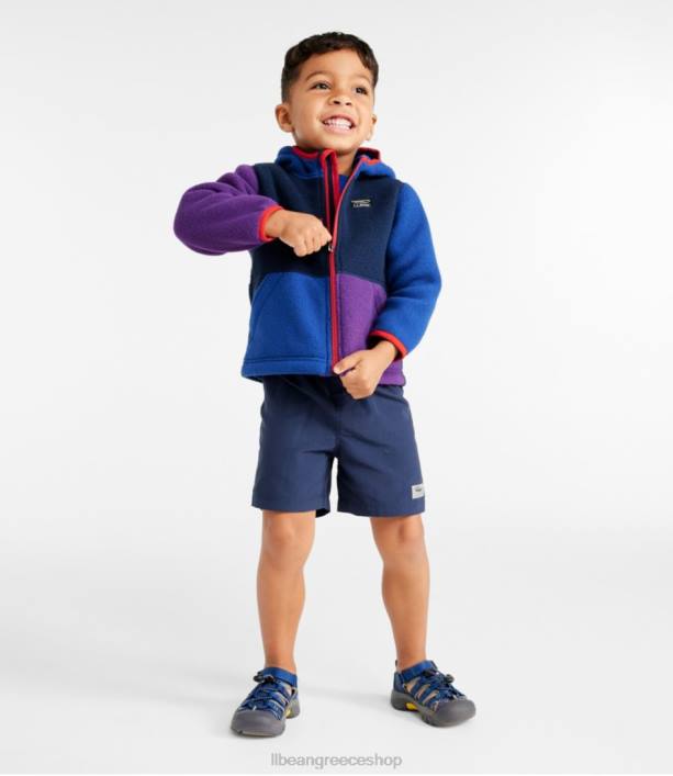 παιδιά κλασικό fleece για βρέφη και βουνό 6PHT916 LLBean εξωτερικά ενδύματα ναυτικό ναυτικό