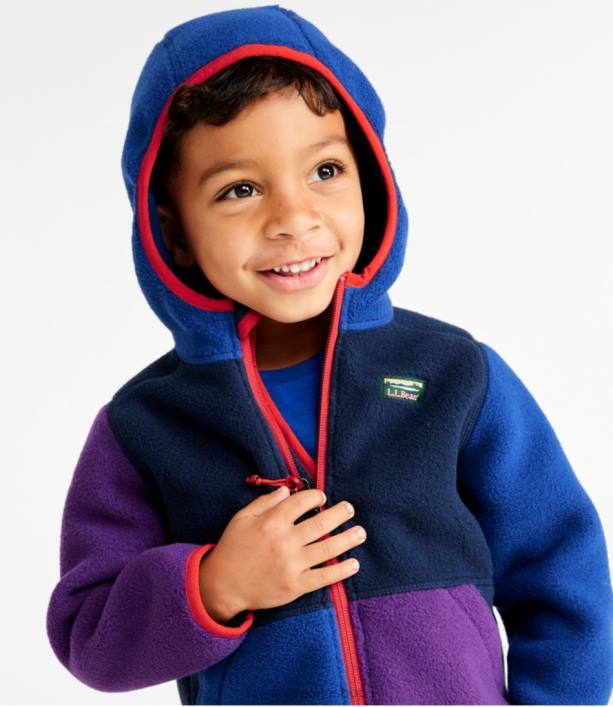παιδιά κλασικό fleece για βρέφη και βουνό 6PHT916 LLBean εξωτερικά ενδύματα ναυτικό ναυτικό