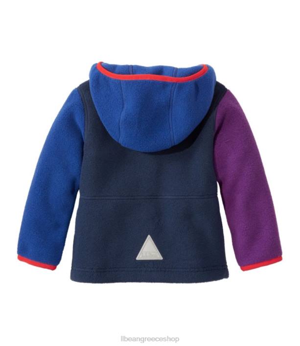 παιδιά κλασικό fleece για βρέφη και βουνό 6PHT916 LLBean εξωτερικά ενδύματα ναυτικό ναυτικό