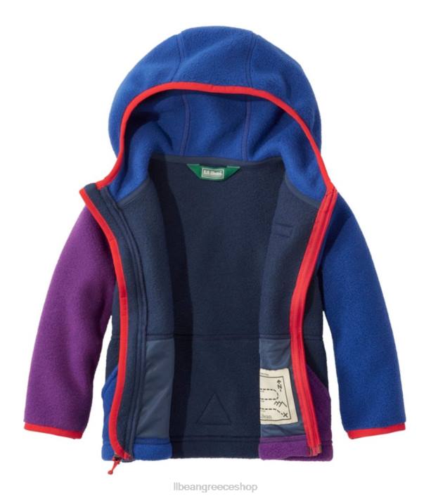 παιδιά κλασικό fleece για βρέφη και βουνό 6PHT916 LLBean εξωτερικά ενδύματα ναυτικό ναυτικό