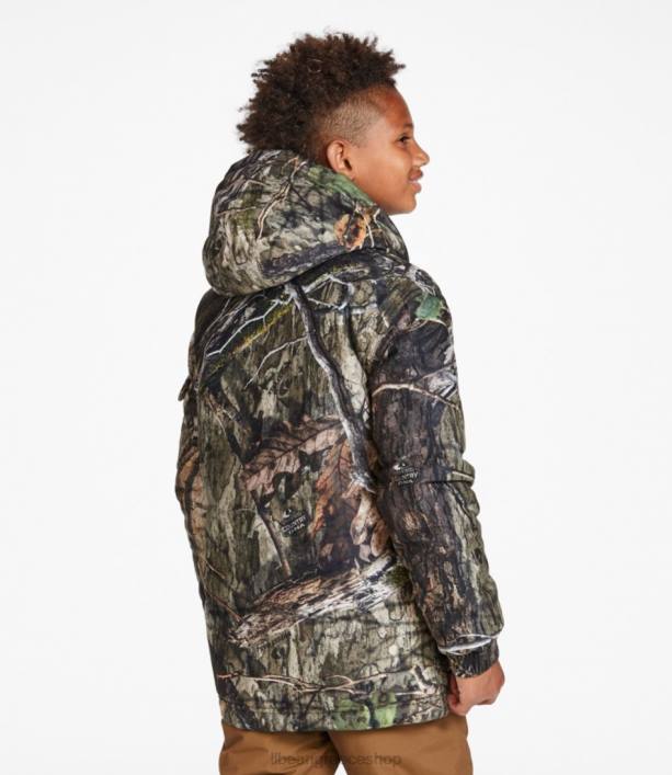παιδιά κυνηγετικό μπουφάν τούνδρας gamehide 6PHT944 LLBean εξωτερικά ενδύματα ποώδη βελανιδιά χώρα dna