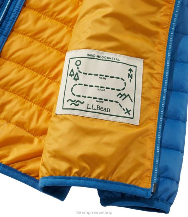 παιδιά μπουφάν primaloft packaway με κουκούλα 6PHT5127 LLBean εξωτερικά ενδύματα μαλακό άρκευθο