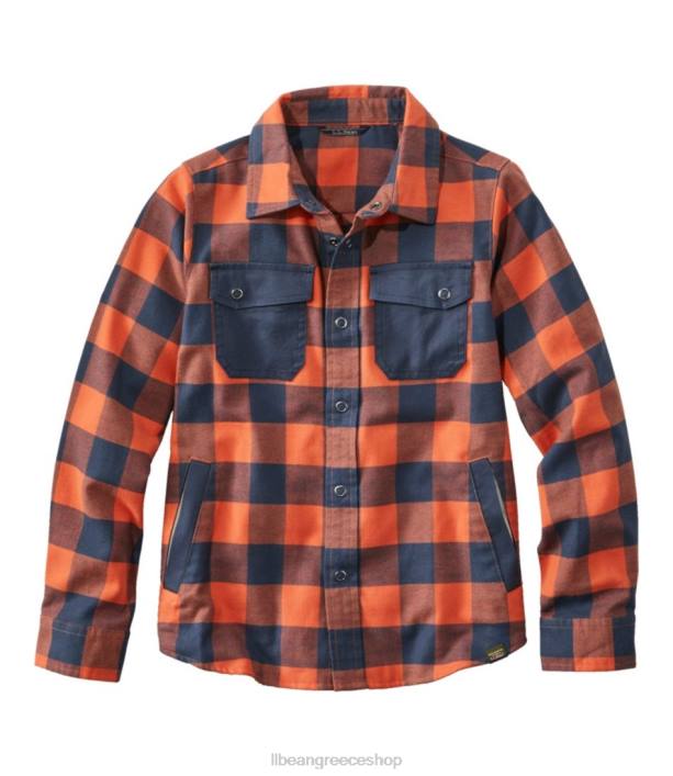 peak orange/carbon navy